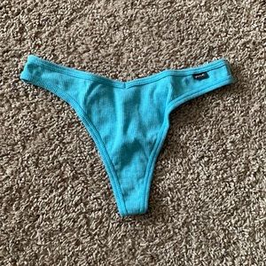PINK Victoria’s Secret Light Blue Thong